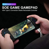 Framonics Type-C USB C Mobile Gaming Controller (gamepad tipo c)with a headphone jack