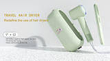 Framonics' two-in-one negative ion hair dryer and portable dryer, professional high-speed hair dryer, low noise household hair dryer, lightweight travel hair dryer, 15 minutes quick drying