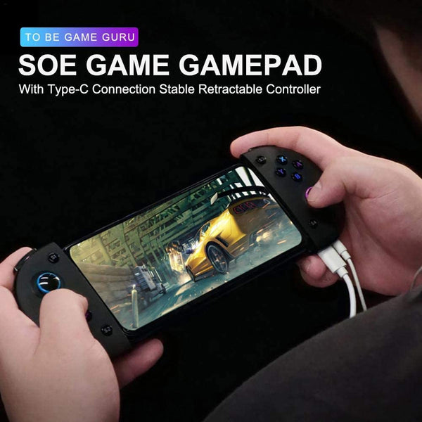 Framonics Type-C USB C Mobile Gaming Controller （gamepad tipo c）with a headphone jack