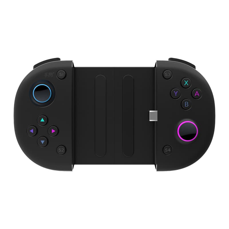 Framonics Type-C USB C Mobile Gaming Controller （gamepad tipo c）with a headphone jack